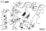 Bosch 3 600 H81 B70 ROTAK 36 Lawnmower Spare Parts